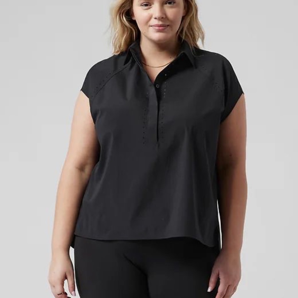 Athleta Sol Top, Black | 3X